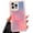 Pink, variant on Dteck Magnetic Case for iPhone 13 Pro Max,Compatible with Magsafe, Shock-Absorbent Bumper Cute and Unique Fluorescent Holographic Iridescent Phone Cover,Black