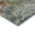 thumbnail image 3 of Addison Rugs Mayfield Premium Machine Washable Transitional Floral Paprika Rectangle Rug, 10' X 14' Machine Washable Transitional Floral Paprika Oversized Sherpa Throw Blanket, 3 of 6