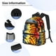 thumbnail image 3 of Balery Halloween Fruit Platter Mochila para Mujeres y Hombres, Mochila Ligera Casual para Viajes, Mochila Clásica Básica para la Universidad, 3 of 6