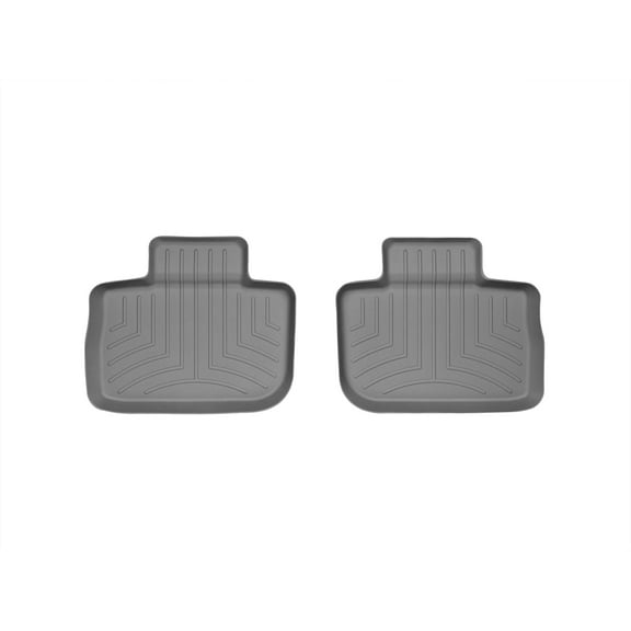 WeatherTech Custom Fit FloorLiners compatible with Charger, 300 - 2nd Row (2-Piece Liner), Grey