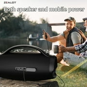 ZEALOT S98 160W Wireless speaker, Waterproof grade IPX5, Bual docking, DSP technology, Fast charging, Ultra-long battery life,for Pool, Beach, Outdoor, Halloween, Gifts