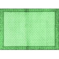 thumbnail image 1 of Ahgly Company Indoor Rectangle Persian Emerald Green Traditional Area Rugs, 5' x 8', 1 of 4