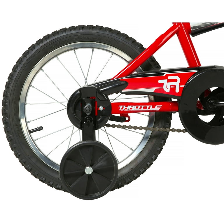 Magna Throttle 16-inch BMX Boys Bike, Ages 4-8, Red Magna Throttle 16-inch BMX Boys Bike, Ages 4-8, Red
