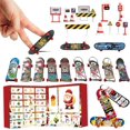 thumbnail image 3 of Finger Skateboards Advent Calendar 2024, Skateboards Advent Calendar 2024 Kids, Fidget Toy Advent Calendar 2024, Finger Skateboard Ramps Sets Toy for Kids Teens, 3 of 7