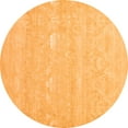 thumbnail image 1 of Ahgly Company Indoor Round Oriental Orange Industrial Area Rugs, 3' Round, 1 of 4