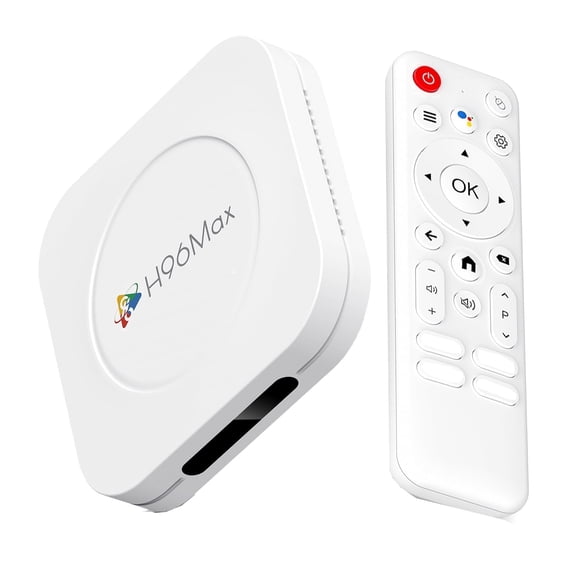 Android 14.0 H96 Max M1 Plus 4GB RAM 128GB ROM  RK3528 with 3D 8K Dual-WiFi 6.0 BT 5.4 USB Ultra HD