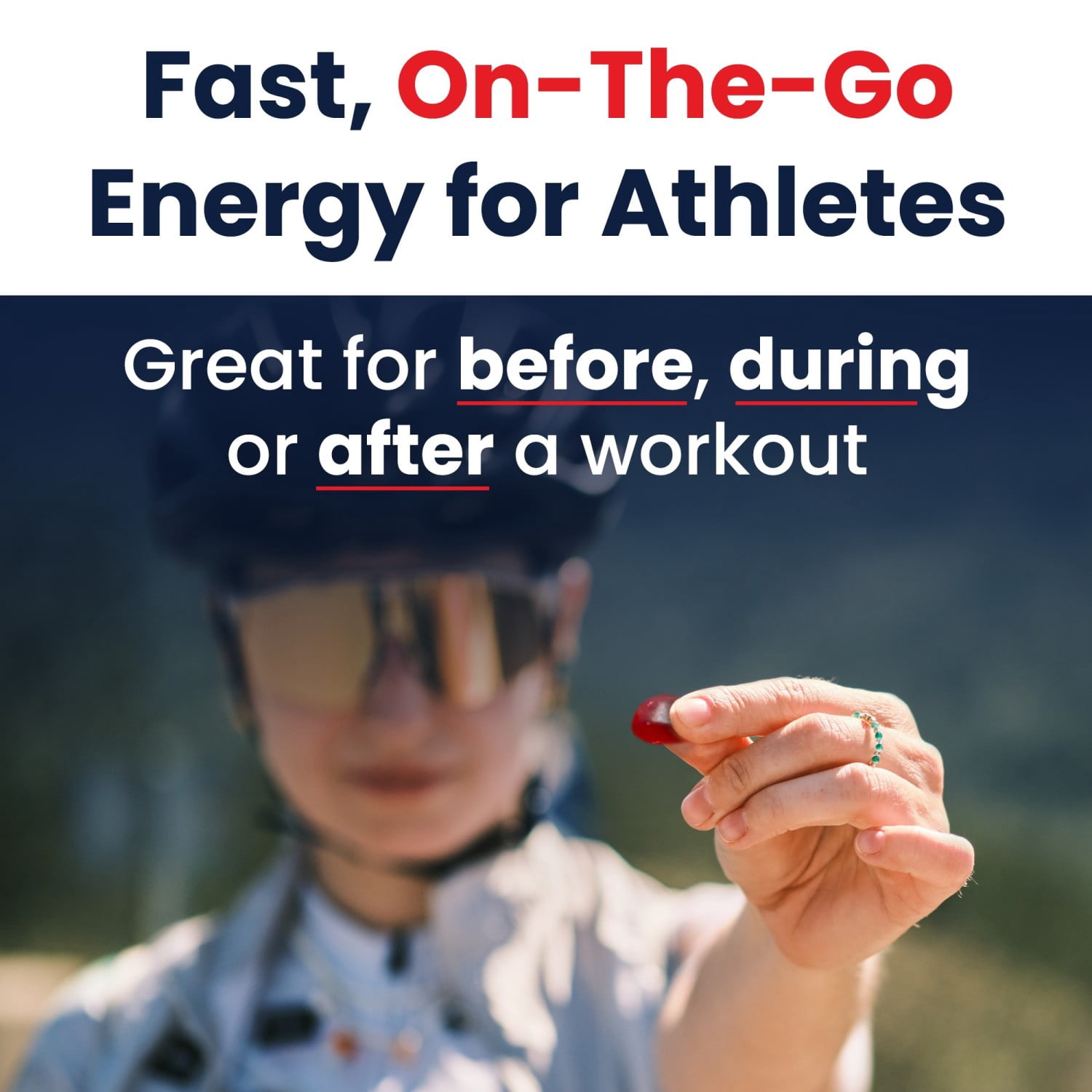 SaltStick Energy Gummies with Electrolytes, Sour Pop Rocket Energy Chews, Caffeine Free, 1 Pack