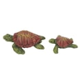 thumbnail image 3 of Estatuas de tortugas Bling Bling 2 piezas para exteriores decoración de jardín, 3 of 12