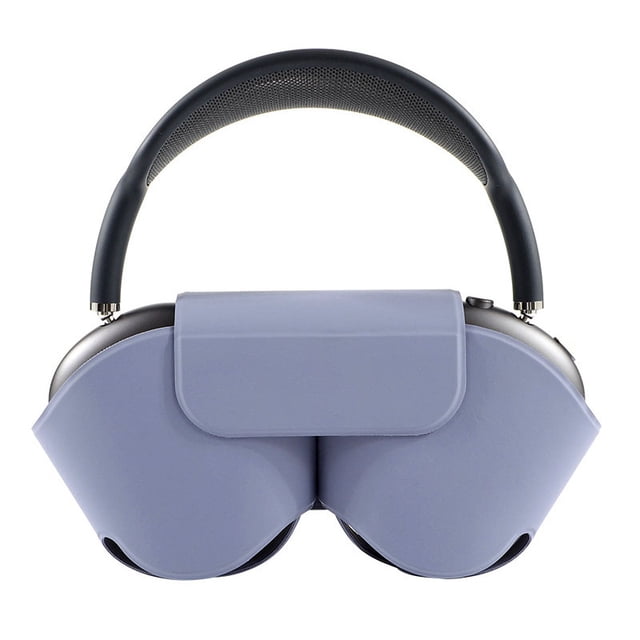 Housse de Protection pour AirPods Max Sac de Rangement Intelligent Bluetooth Monté sur Tête Anti-Rayures Anti-Chute Étui pour Écouteurs de Sommeil Violet Clair