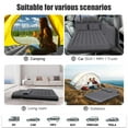 thumbnail image 5 of Backseat Car Air Mattress, Inflatable AirBed for SUV Back Seat Trunk Sleeping, Van Rear Seat Camping Sleeping Bed with Electric Air Pump, 5 of 7