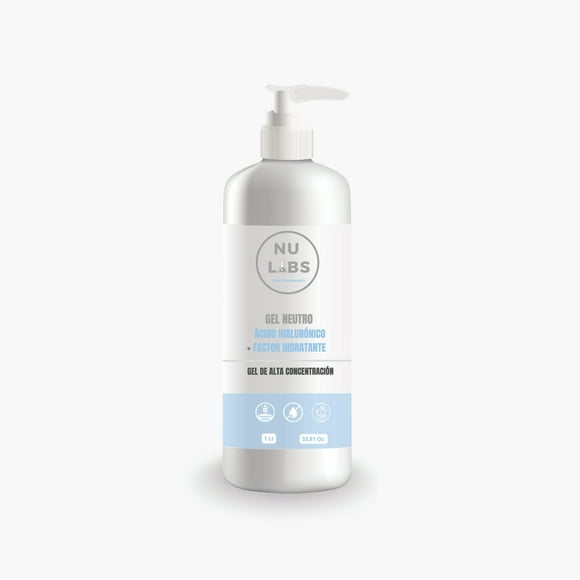 Gel Conductor Facial Y Corporal Con Ácido Hialurónico 1lt
