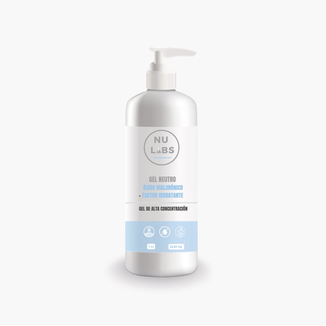 Gel Conductor Facial Y Corporal Con Ácido Hialurónico 1lt