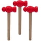 thumbnail image 1 of 3pcs Wooden Hammer Toys Simulation Hammers Maintenance Tools for Kids Children, 1 of 3