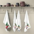 thumbnail image 5 of GZHJMY Retro Truck with Snowman Kitchen Towels Set of 6 Dishcloths Hand Towels Tea Towels Ultra Absorbent for Cleaning Washing Drying Dishes Tableware 28'' x 18'', 5 of 7