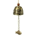 thumbnail image 2 of segolike 1Pc Chinese Feng Shui Bell Blessing Good Luck Fortune Hanging Wind Chime, 2 of 9