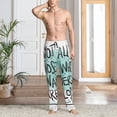 thumbnail image 2 of Rateoe Not All Who Wander Are Lost1 Pattern Men’s Ultra-Soft Comfy Pajama Lounge Pants Sleepwear,Comfortable Lounge Wear,lightweight Pajamas, Casual Home Wear-Large, 2 of 6