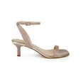 thumbnail image 2 of Jewel Badgley Mischka Womens Charisma II Rhinestone Metallic Heels, 2 of 3