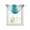 Turquoise, variant on Waterfall Valances for Windows, Turquoise Gray Ombre Kitchen Sheer Valance Curtains, Farmhouse Teal Gradient Modern Art Rod Pocket Elegant Swag Valances for Living Room Bedroom, 47.2"x38.5", 1 Panel