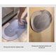 thumbnail image 2 of Alfombrilla de baño Bearachild superficie de terciopelo de diatomeas gris claro 40*60 CM, 2 of 6