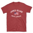 thumbnail image 1 of James Island South Carolina Patriot Men's Cotton T-Shirt, 1 of 1