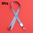 thumbnail image 1 of Joefnel Cordones con clip para tarjetas de identificación y llaves, correa duradera para el cuello para profesores, niños, hombres, mujeres, soportes para llaves, cartera, teléfono, llavero, 5, 1 of 5