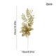 thumbnail image 3 of Oioii 2PCS Christmas Poinsettia Flower Decorations - Artificial Ornaments for Xmas Tree, Wreath, Wedding Party Decor, 3 of 6