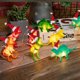 thumbnail image 2 of 10 Led Dinosaur String Christmas Ornament Lights Dinosaur Lights Night Lights For Kids Bedroom, 2 of 5