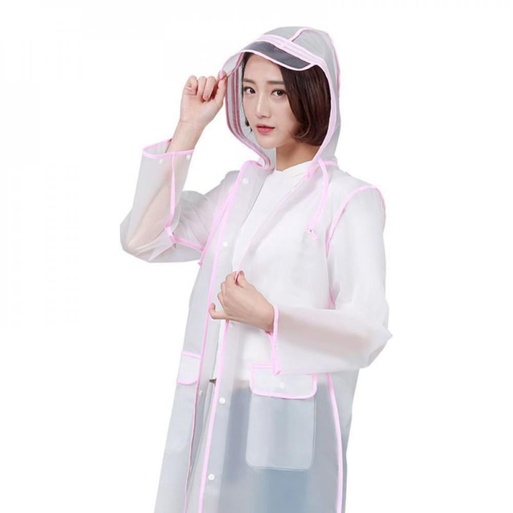 Waterproof Uni Rain Jacket with Solid 