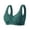 Dark Green, variant on Bra Lingerie for Casual Everyday Wear Front Buttoned Backless Comfort Seamless Strap Design Ideal for Year-Round Use
