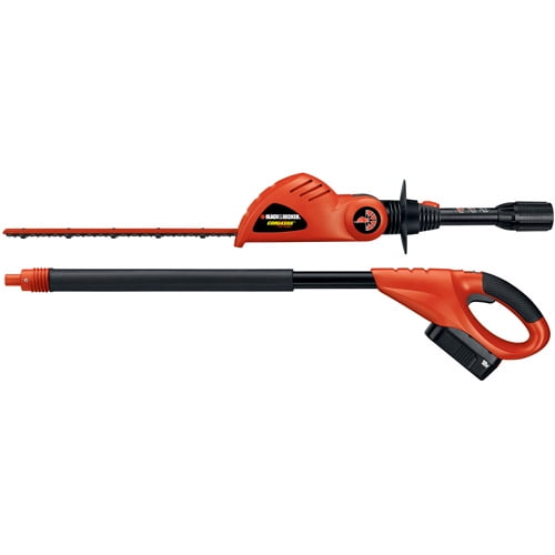 BLACK+DECKER 18V Cordless Pole Hedge Trimmer, NPT318