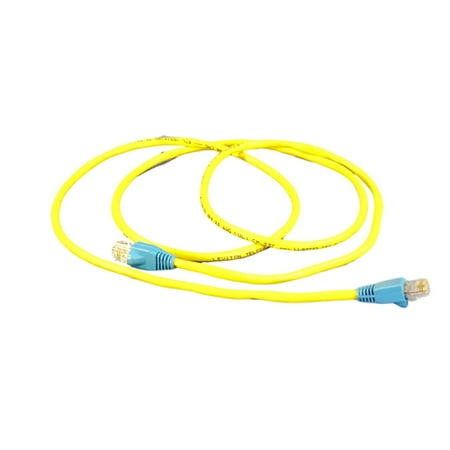 Leviton Yellow Cat 5 5 ft Ethernet LAN Patch Cord Network Cable Cat5 Blue Boot 5G454-5L price history on PriceWatchPro