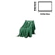 thumbnail image 3 of Fiudx Ofertas relámpago Manta para siesta de oficina, funda para sofá, manta de terciopelo Coral a cuadros con piña, 3 of 7