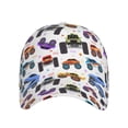 thumbnail image 2 of Naloa Original Classic Low Profile Hat Men Women Baseball Cap Dad Hat Adjustable Unconstructed Cartoon Monster Trucks1 Print Cap, 2 of 9