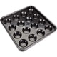 thumbnail image 1 of Charola Canastilla Porta Bolas de Billar Diversiones Bago Plastico Negro, 1 of 4