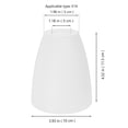 thumbnail image 2 of HONMEET 3Pcs Small Floor Lamp Shades in White Plastic with Protective Eye Function, 2 of 8