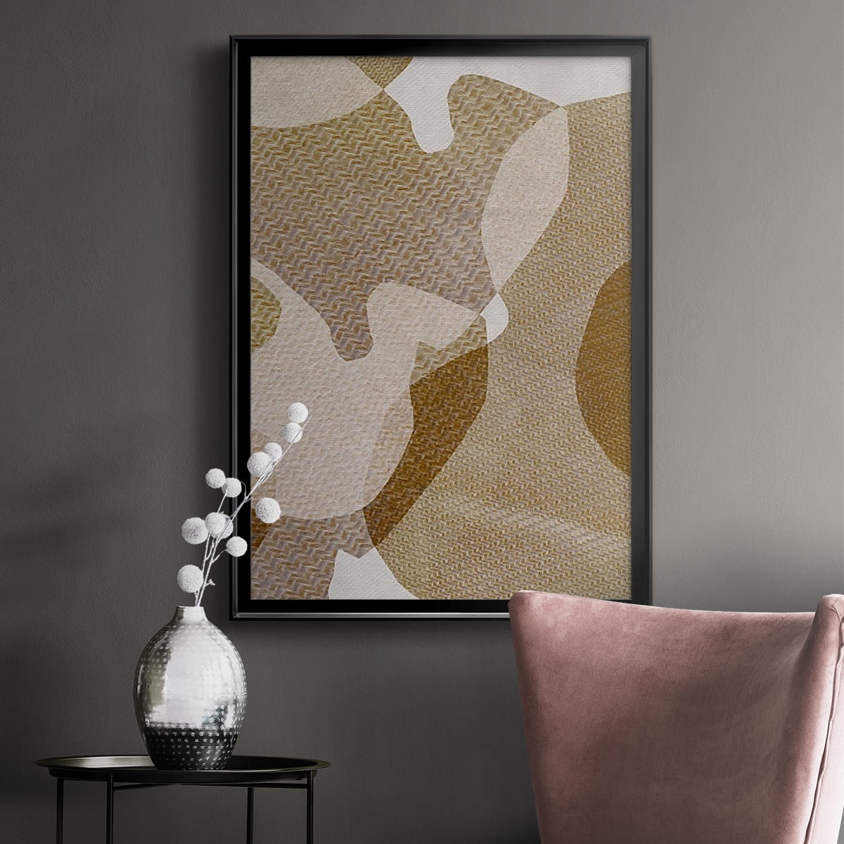 Texture Desert II Premium Framed Print, in Gold, Black, or Silver - Ready to Hang
