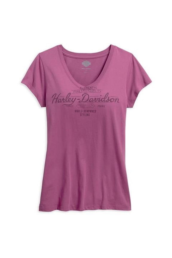 Women's Black Label Core World Renowned V-Neck Tee 99180-16VW