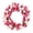 B, variant on Independence Day Pink & White Tulip Wreath for Front Door, Patriotic Spring Wreath with Greenery & Bow, 4th of July Indoor Outdoor Decor for Home Wall Porch Farmhouse Holiday Decoration, 16*16in, D