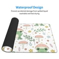 thumbnail image 3 of Naloa Frog and Mushrooms Gaming Mouse Pad Large Mouse Mat Long Extended Desk Pad Non-Slip Rubber Mice Pads Stitched Edges Thin Pad (16x29.5 Inch), 3 of 8