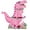 Pink, variant on 3-layer Dinosaur Cupcake Rack Party Decoration Dinosaur Themed Cupcake Stand Dessert Tower Party Birthday Supplies