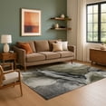 thumbnail image 7 of Addison Rugs Mayfield Premium Machine Washable Transitional Abstract Gray Rectangle Rug, 9' x 12', 7 of 7