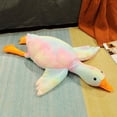 thumbnail image 3 of 50-190cm Cute Big White Goose Plush Toy Kawaii Huge Duck Sleep Pillow Cushion Soft Stuffed Animal Doll Birthday Gift for Girl, 3 of 5