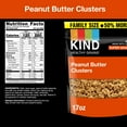 thumbnail image 4 of KIND Peanut Butter Whole Grain Clusters Granola - 17oz - Pack of 2, 4 of 5