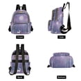 thumbnail image 4 of FORMRS Mini Backpack Purse for Women Travel Daypack Casual Shoulder Bag, Purple Forest, 4 of 7