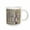 White, variant on 3drose, Fantasy Elf with Wolf Wolves Moon, 11oz Two-tone Black Mug