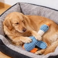 thumbnail image 6 of PoyoKee Dog Toys for Aggressive Chewers, Squeaky Puppy Toys to Keep Them Busy, Soft Tough, Teething Chew Puppy Essentials for Small Large, Blue, 6 of 7