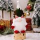 thumbnail image 2 of Goblins sin rostro de Navidad Antler Bowknot Forest Old Man Props para el hogar (A) Sywqhk Libre de BPA, 2 of 6