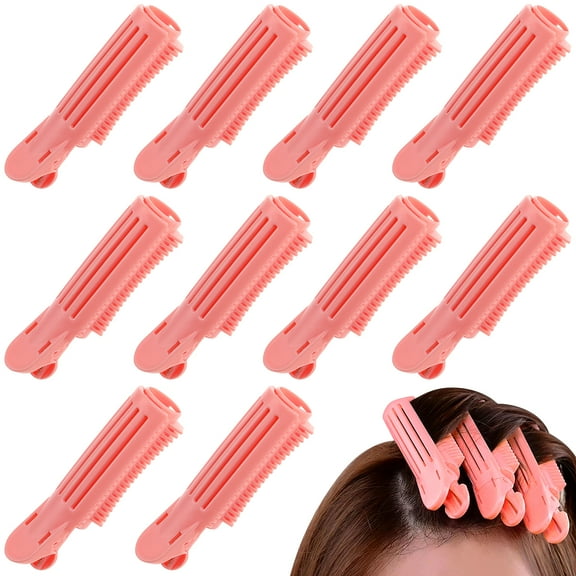 ELAYARD 10-Pack Hair Volume Clips for Women and Girls, Hair Styling Tools, Wave Root Hair Curler Clips for Easy Hair Styling