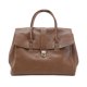 thumbnail image 1 of Bolso Con Asa Superior para Mujer Bolsillos Color Sólido Cuero PU Compras, 1 of 9