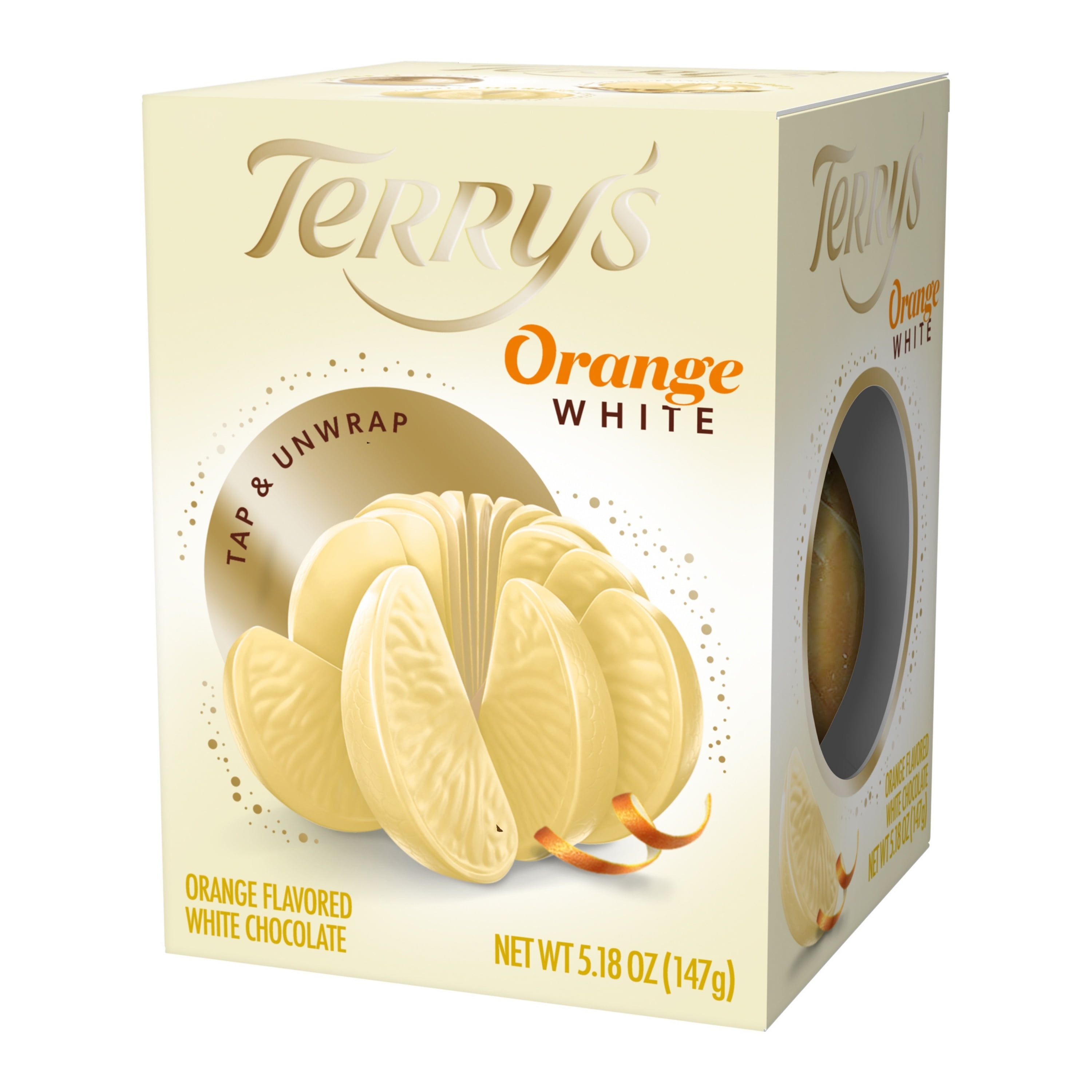 (2 pack) Terry's Chocolate Orange,  White Chocolate with Natural Orange Flavoring, 5.18 oz Box.